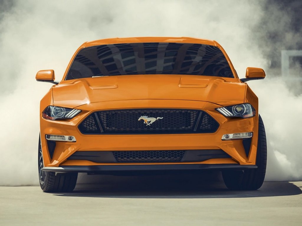2021 Ford Mustang Facelift Front