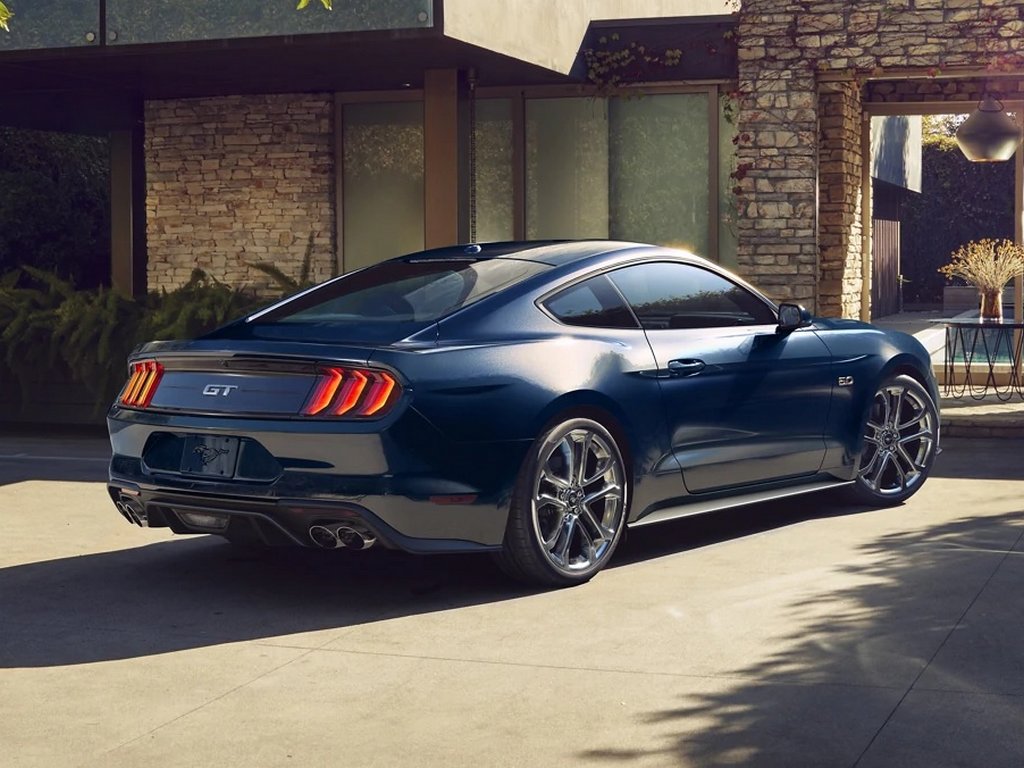 2021 Ford Mustang Facelift Rear