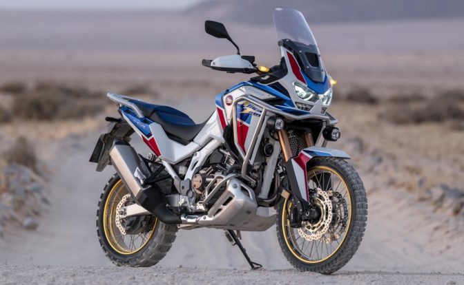 2021 Honda Africa Twin Adventure Sports White Tricolour