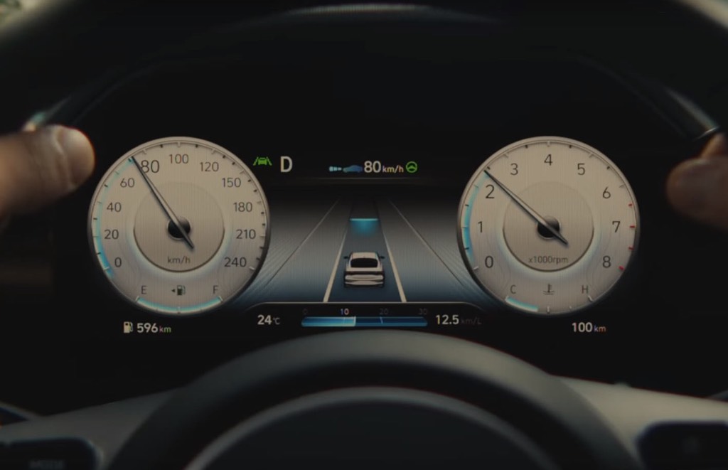 2021 Hyundai Elantra Instrument Cluster