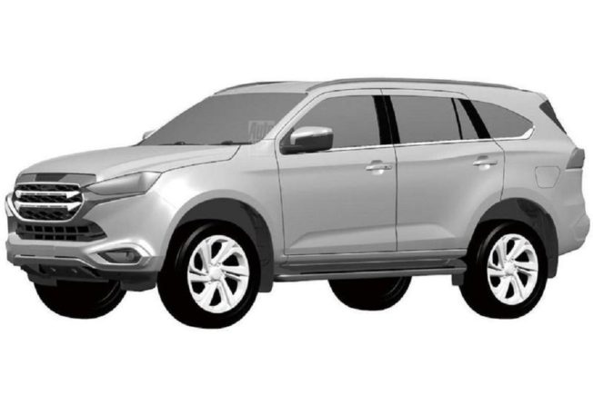 2021 Isuzu MU-X Patent