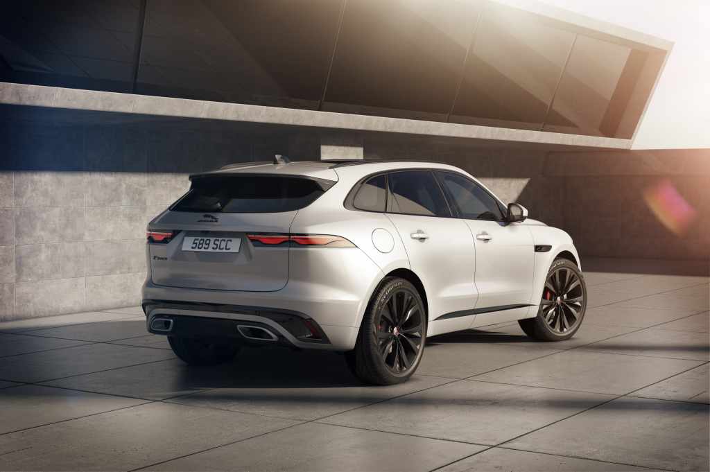 2021 Jaguar F-Pace Facelift Rear Three Quarter