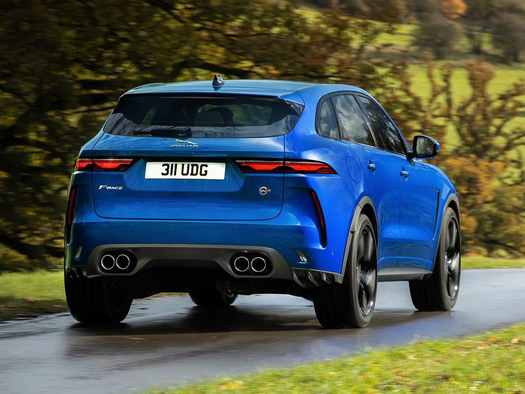 2021 Jaguar F-Pace SVR Rear