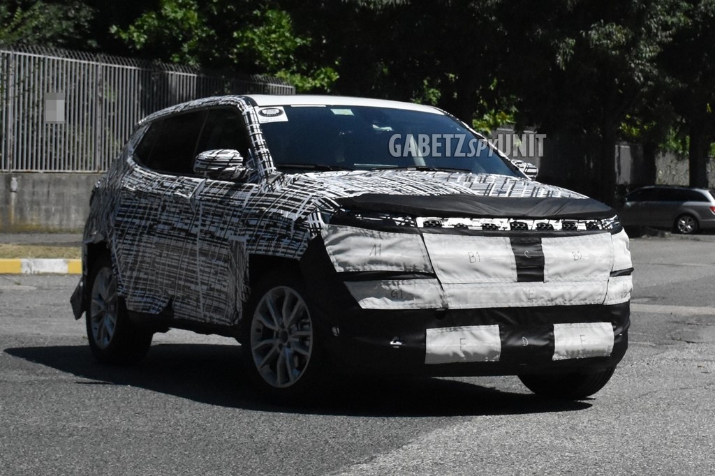 2021 Jeep Compass Facelift Spied