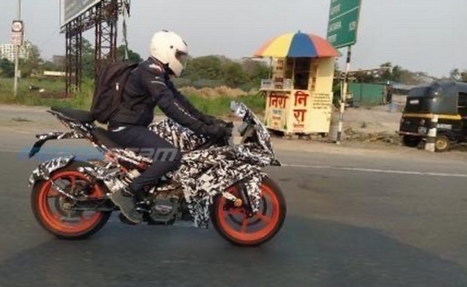 2021 KTM RC 200 Spotted