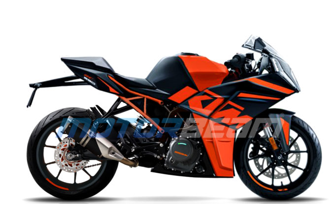 2021 KTM RC 390 Rendering