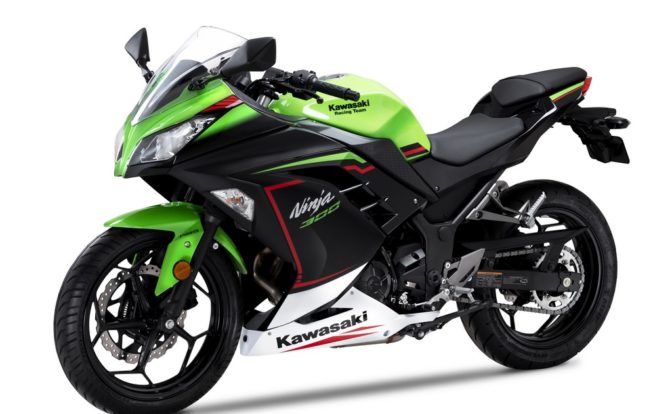 2021 Kawasaki Ninja 300 Lime Green