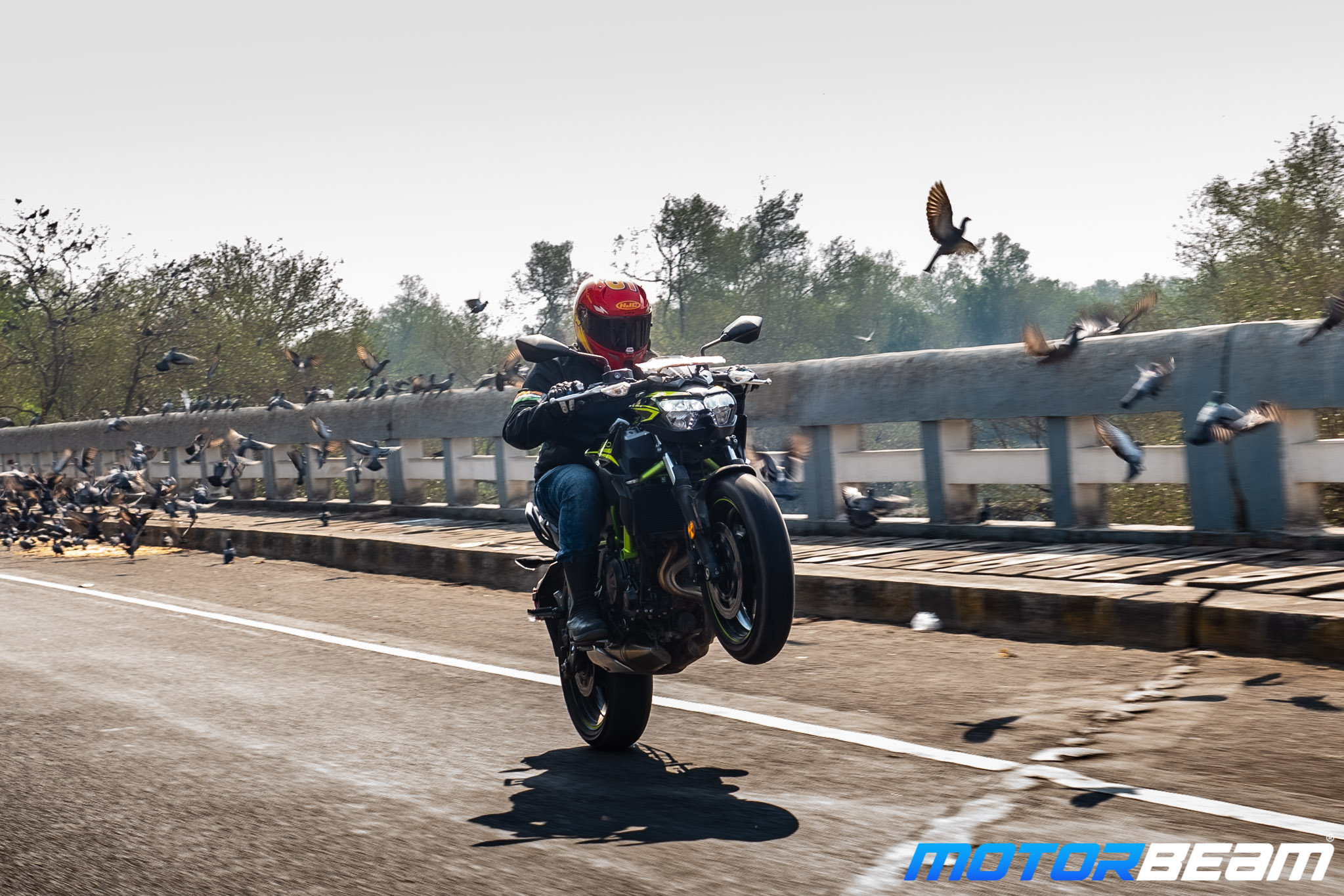 2021 Kawasaki Z650 Test Ride Review 49