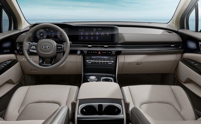 2021 Kia Carnival Dashboard