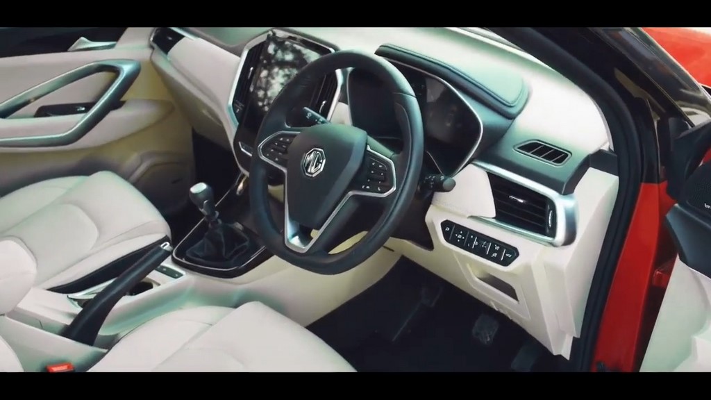 2021 MG Hector Facelift Interior