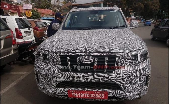 2021 Mahindra Scorpio Spied