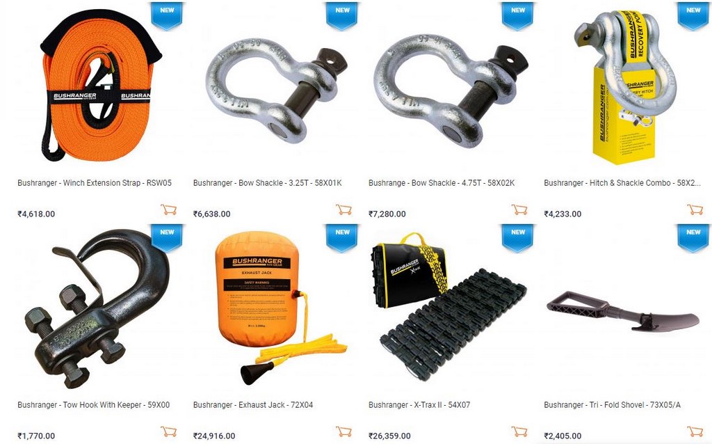2021 Mahindra Thar Accessories