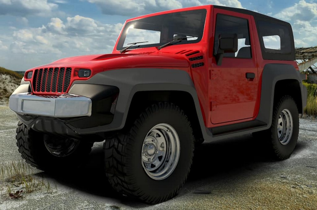 2021 Mahindra Thar DC2 Body Kit