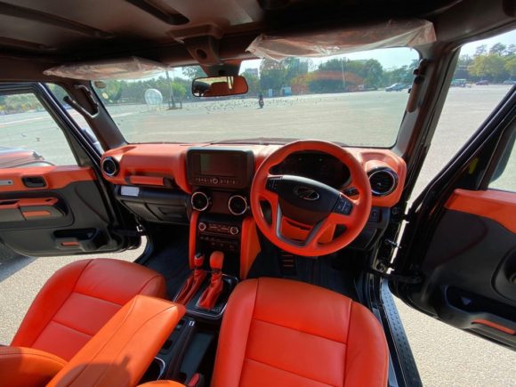 2021 Mahindra Thar Interior Mods