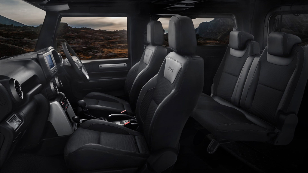 2021 Mahindra Thar Interiors