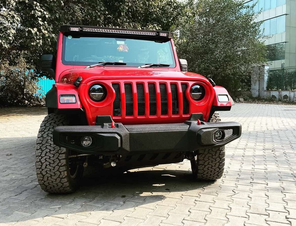 2021 Mahindra Thar Modified Front