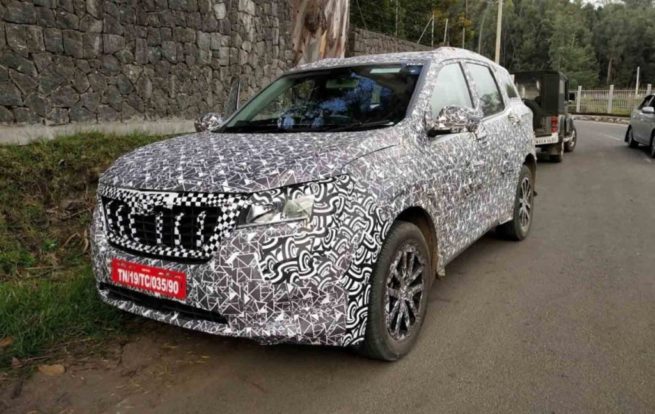 2021 Mahindra XUV500 Prototype Headlight
