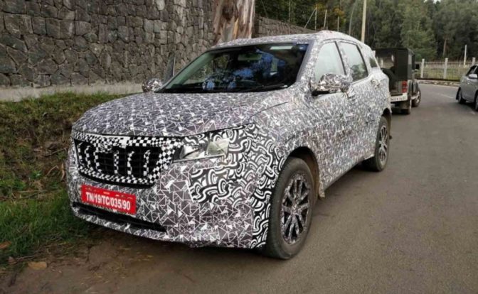 2021 Mahindra XUV500 Prototype Headlight
