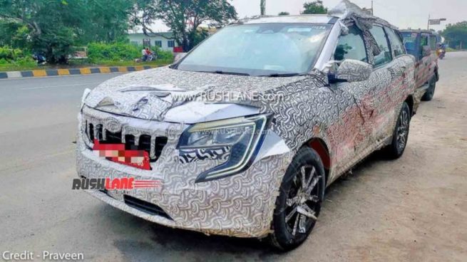 2021 Mahindra XUV500 Spotted