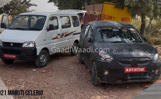 2021 Maruti Celerio Spotted