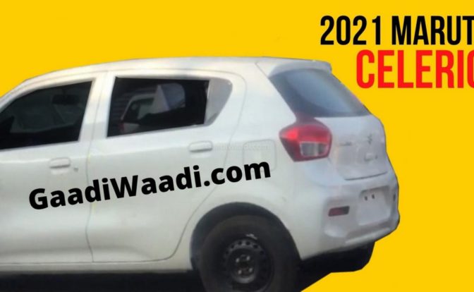 2021 Maruti Suzuki Celerio Spotted
