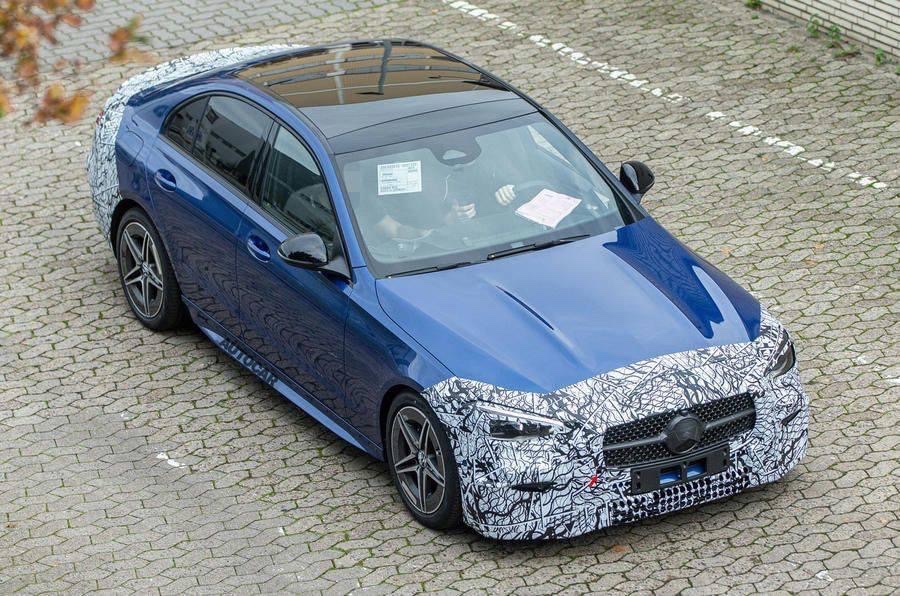 2021 Mercedes C-Class Spied