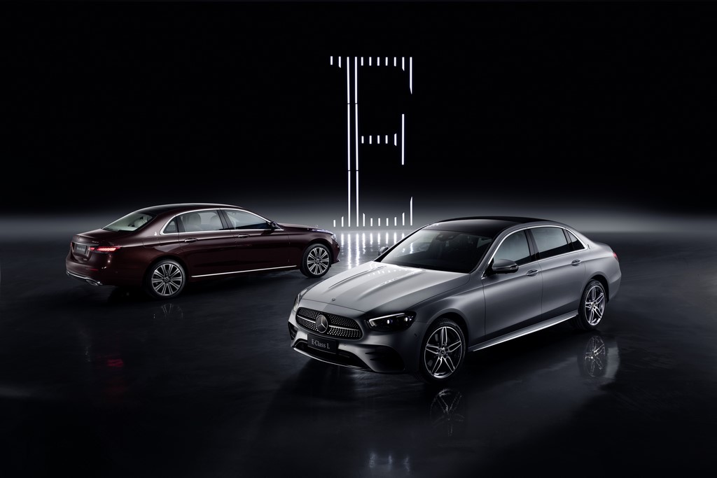 2021 Mercedes E Class LWB Front And Back