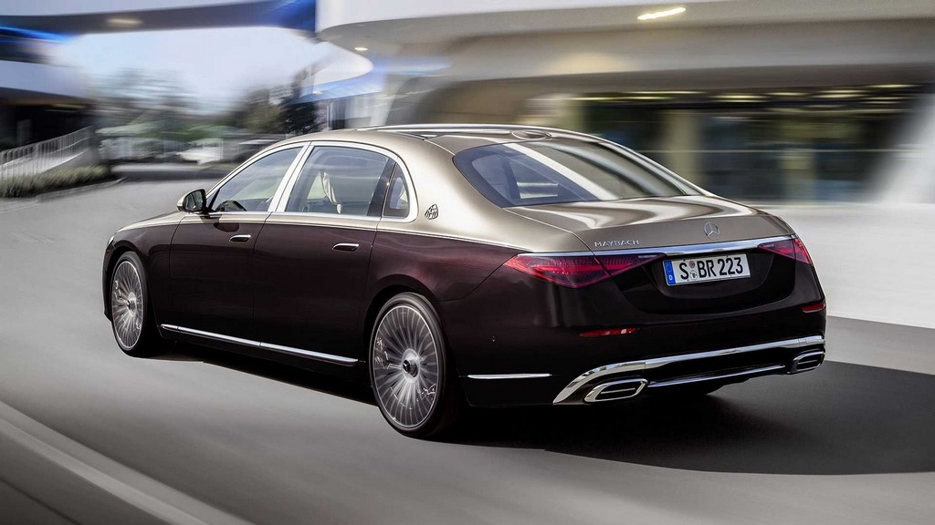 2021 Mercedes Maybach S580 Rear