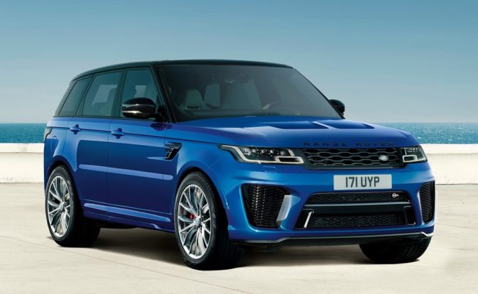 2021 Range Rover Sport SVR Price