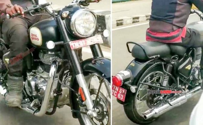 2021 Royal Enfield Classic 350 Spied
