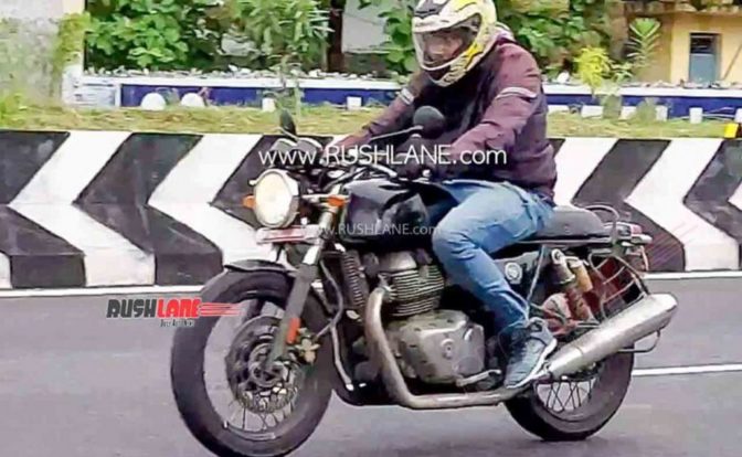 2021 Royal Enfield Continental GT 650 Spied
