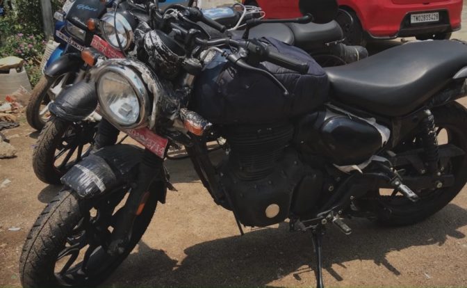 2021 Royal Enfield Hunter 350 Spied
