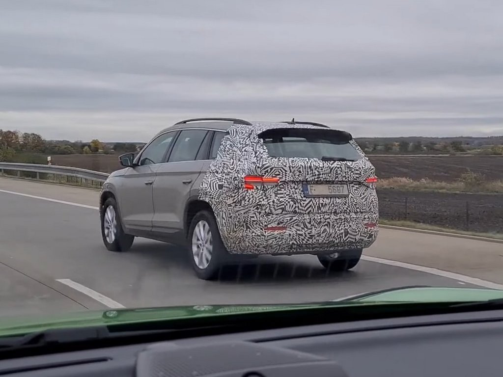 2021 Skoda Kodiaq Facelift Rear