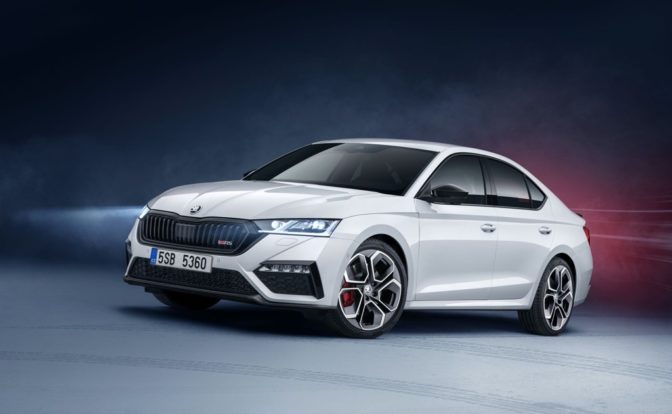 2021 Skoda Octavia RS White