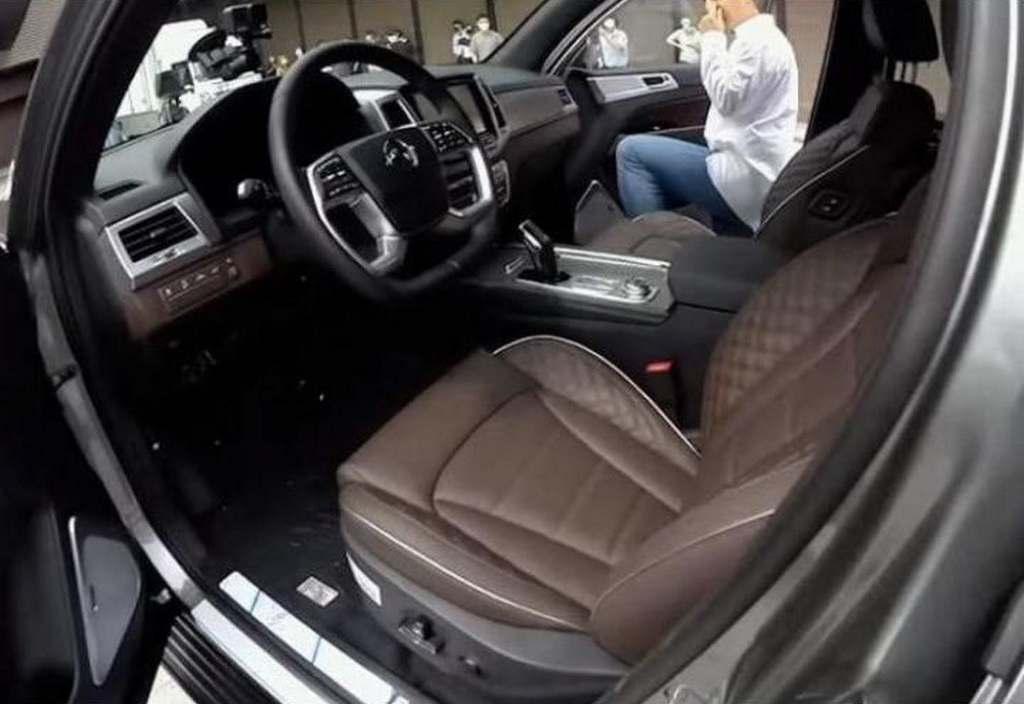 2021 SsangYong Rexton G4 Facelift Dashboard