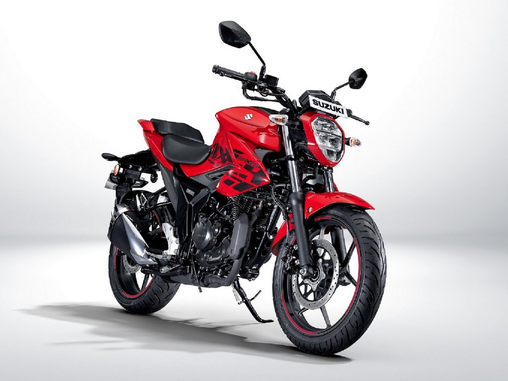 2021 Suzuki Gixxer Colours Pearl Mira Red