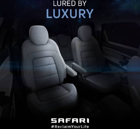 2021 Tata Safari Interior Teaser