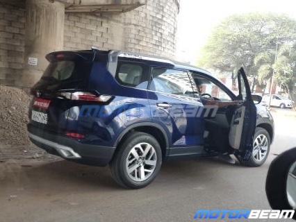 2021 Tata Safari Spy Shot