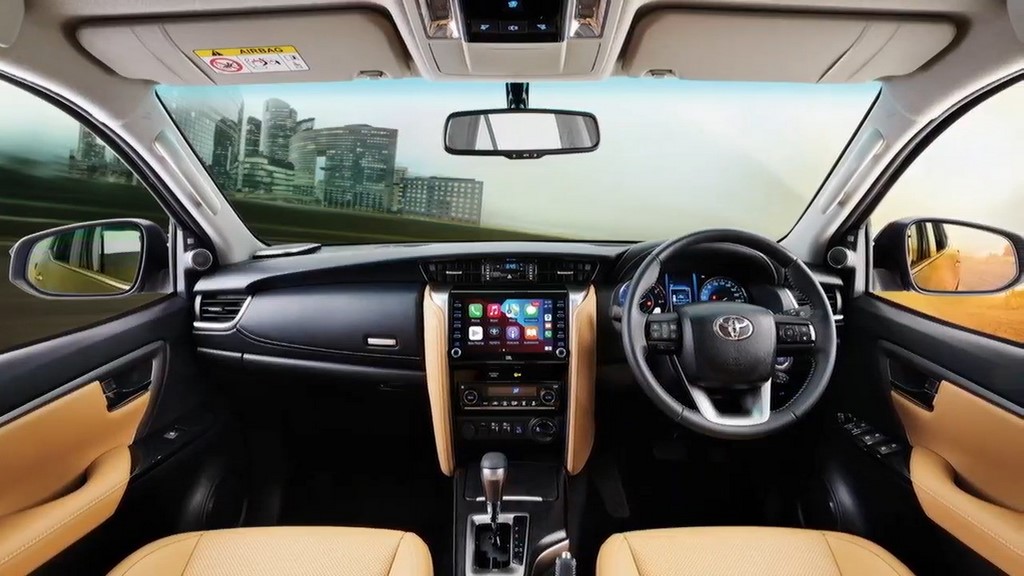 2021 Toyota Fortuner Dashboard