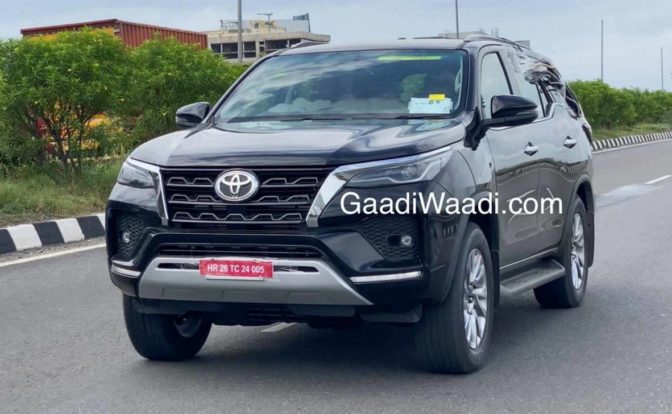 2021 Toyota Fortuner Facelift