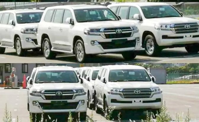 2021 Toyota Land Cruiser Spied
