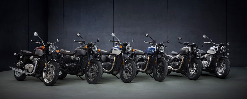 2021 Triumph Bonneville Lineup