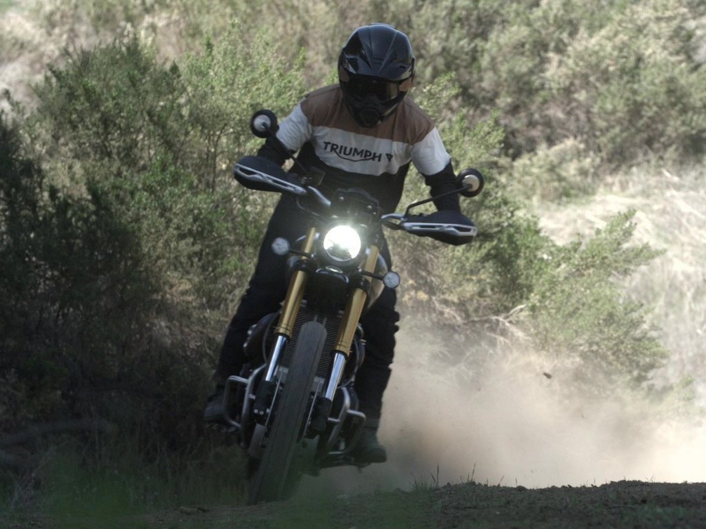 2021 Triumph Scrambler 1200 Steve McQueen Edition Front