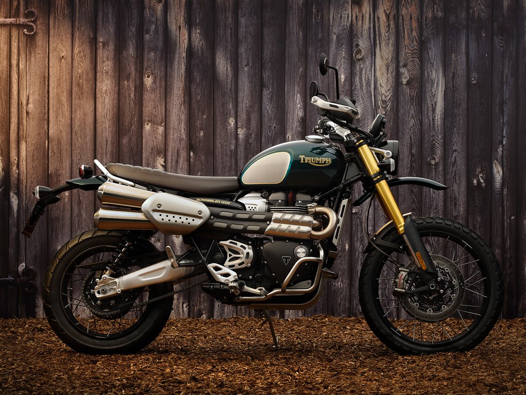 2021 Triumph Scrambler 1200 Steve McQueen Edition Side