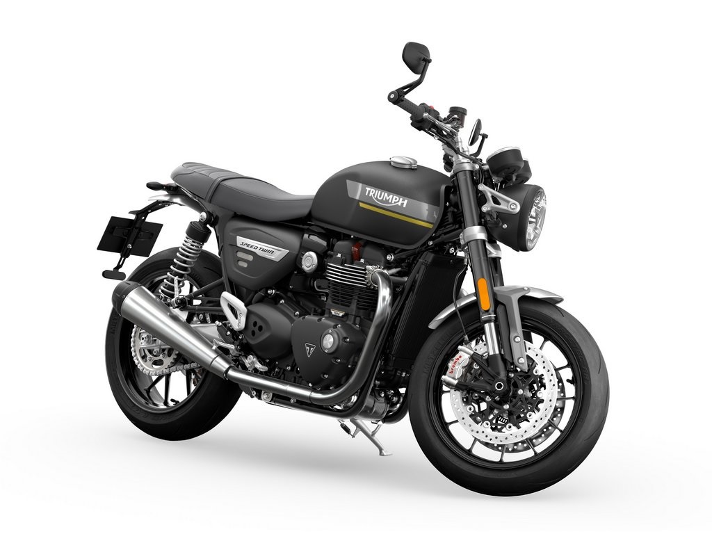 2021 Triumph Speed Twin Matt Storm Grey