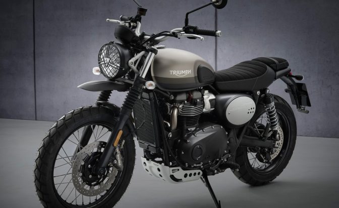 2021 Triumph Street Scrambler Sandstorm Edition
