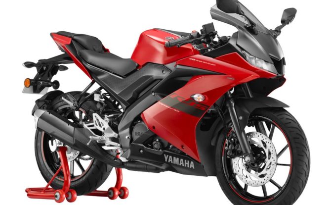 2021 Yamaha R15 Metallic Red
