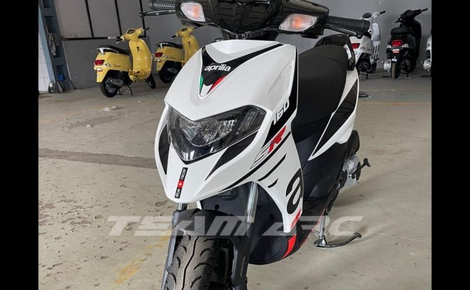 2022 Aprilia SR 160 Spotted