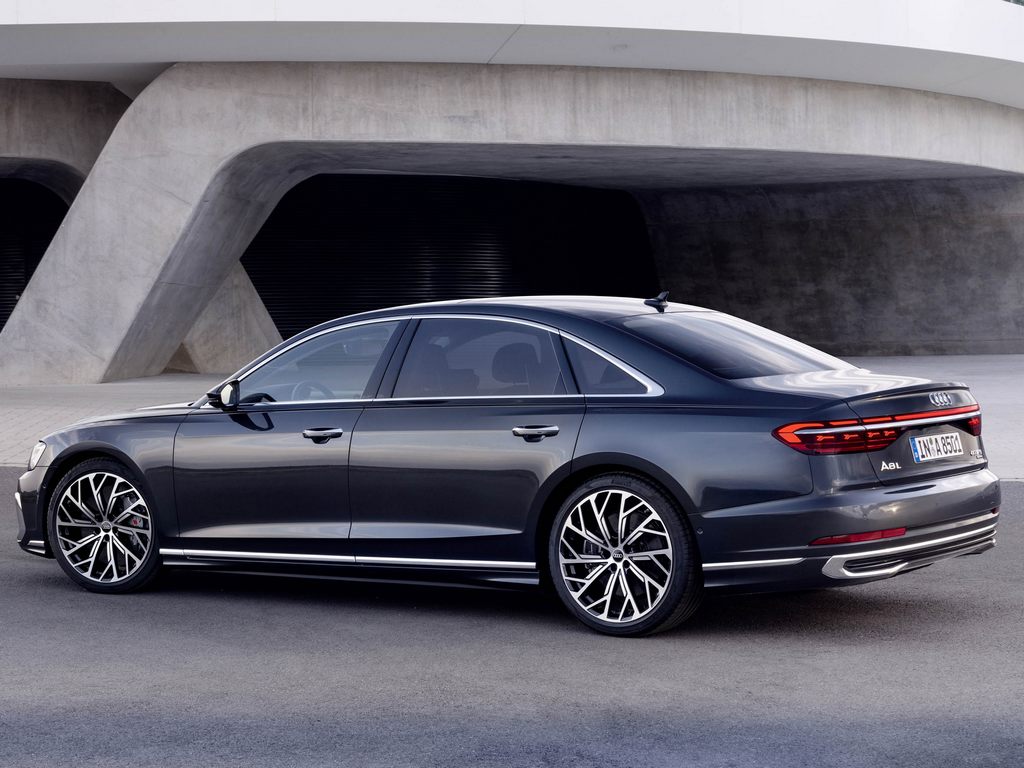 2022 Audi A8 Teaser Rear