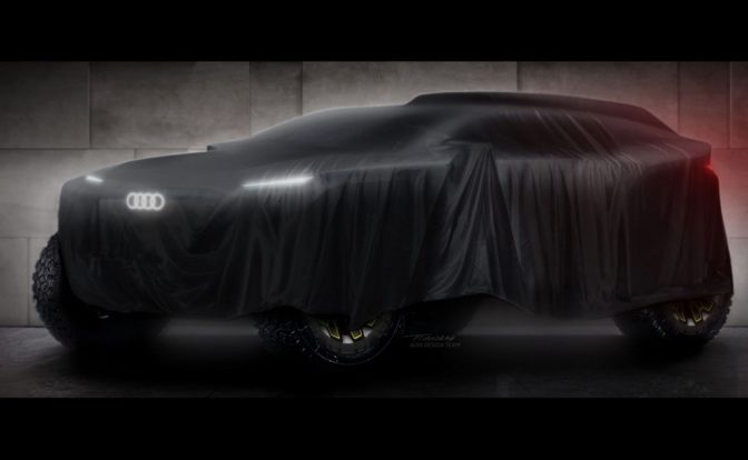 2022 Audi Dakar Racer Teaser